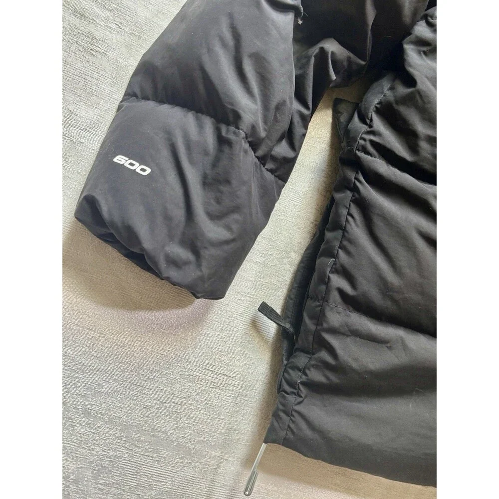 North Face  Jacket 600 Fill Down Youth Puffer Size 10. “Teen Winter Coat” Black